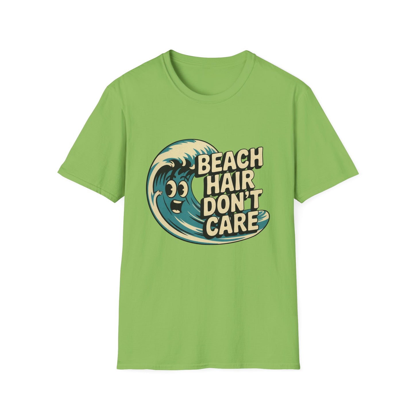Beach Hair Tee – Messy, Majestic, and Totally Unbothered