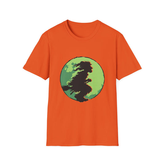 Moonstalker Witch Halloween Head Tee