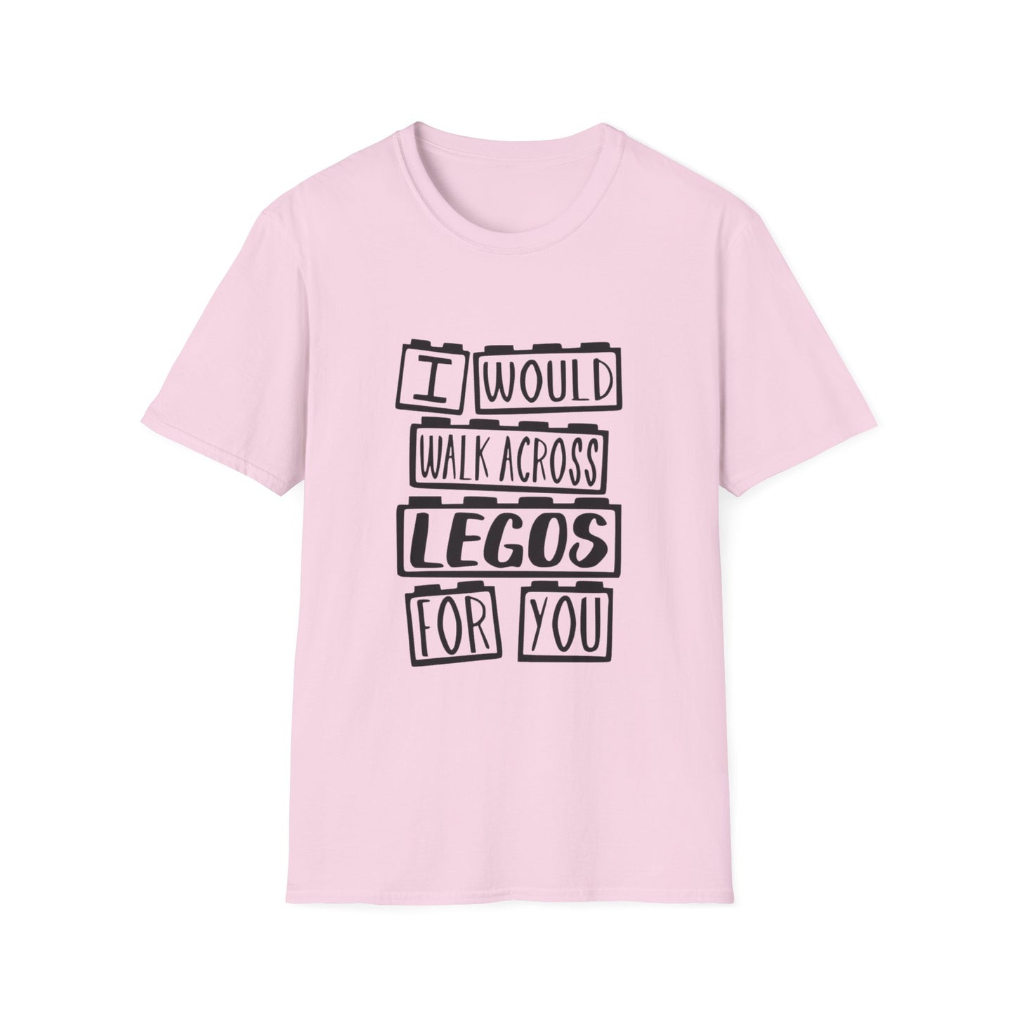 Walk Across Legos For You Graphic Tee
