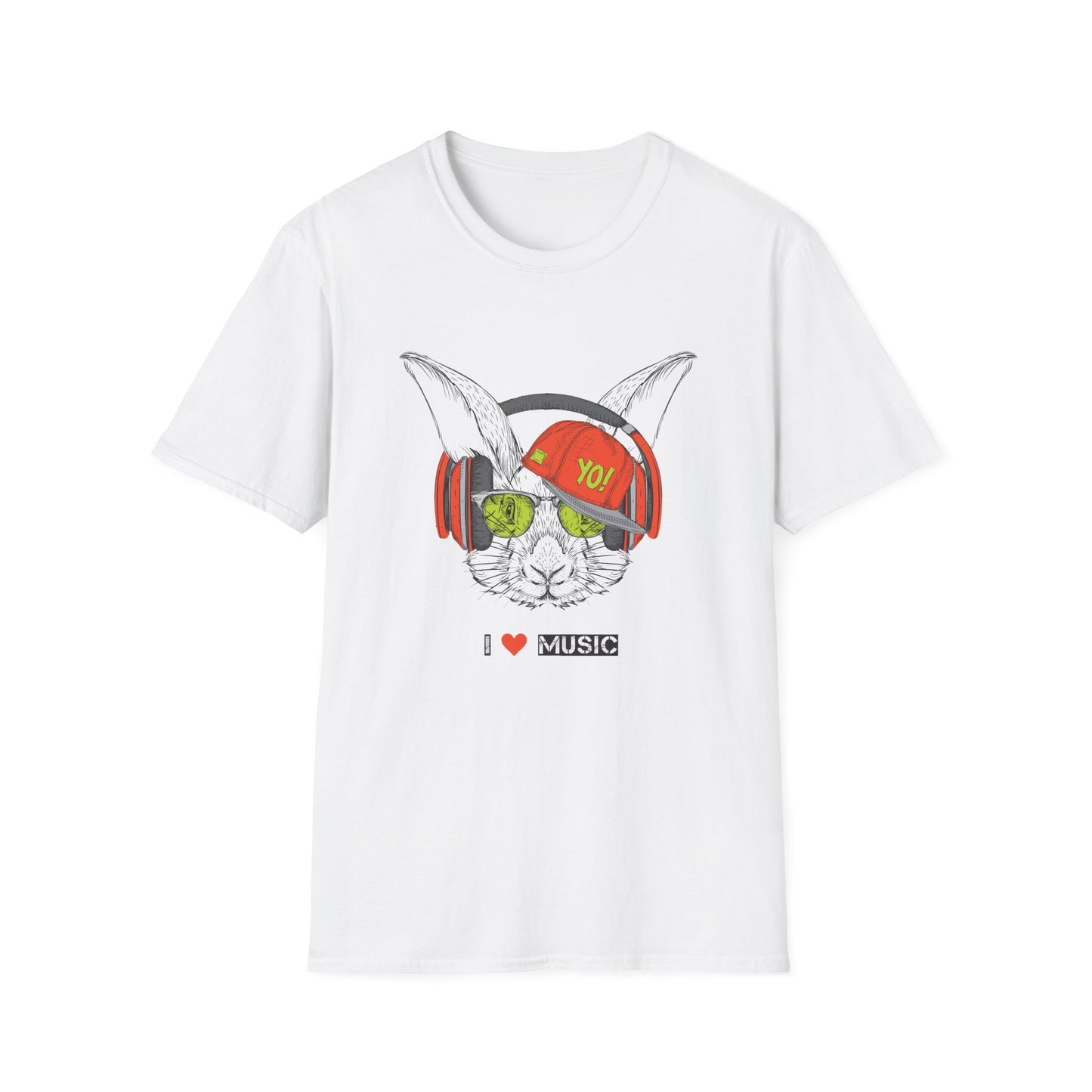 “Hop-Hop Beats” – The Mandala Rabbit of Rhythm, Rebellion & Retro Swagger
