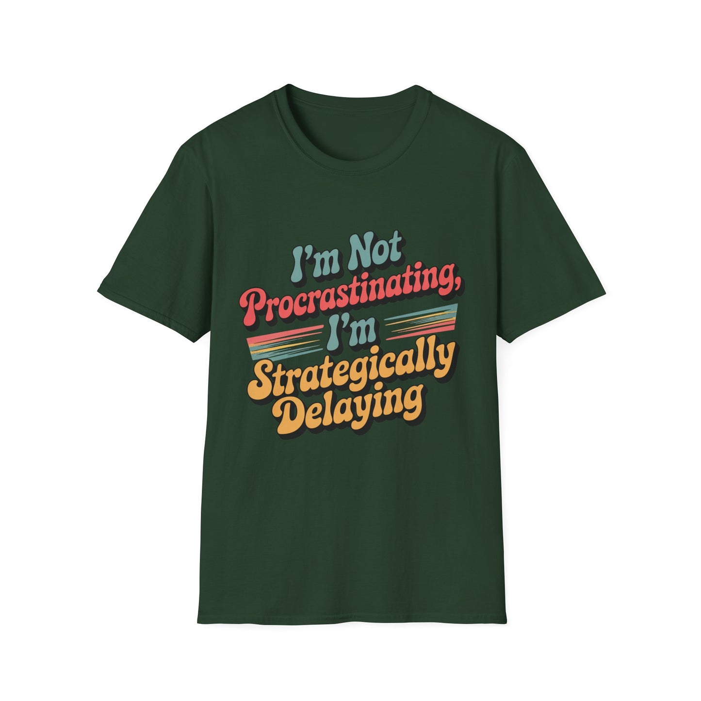 Strategically Delaying Tee – Procrastination, Rebranded