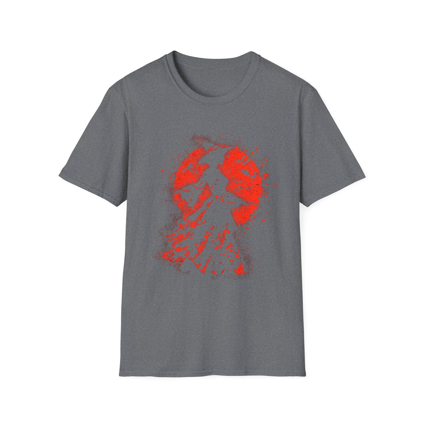 Red Drip Reverie Witch Halloween Head Tee