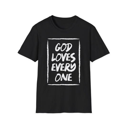 God Loves Every One Tee – All-Inclusive Gracewear