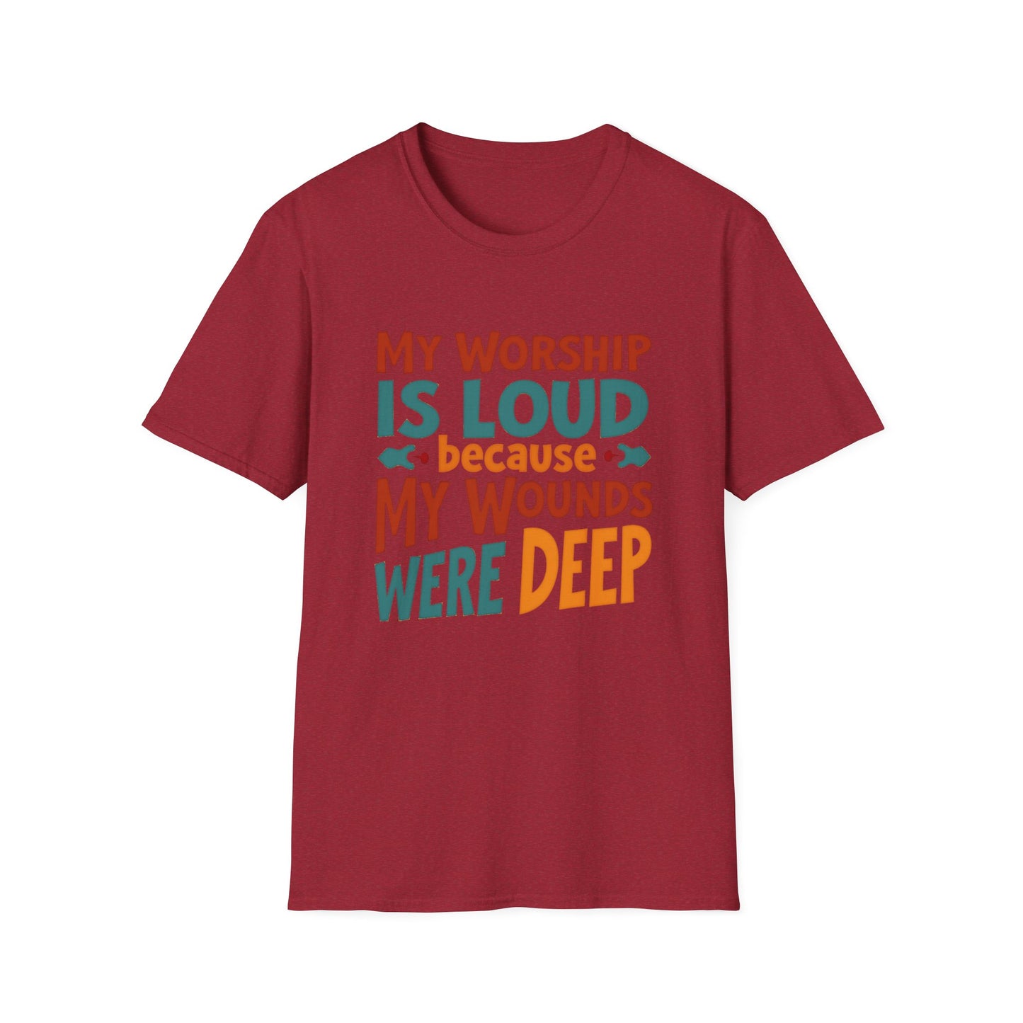 Loud Worship, Deep Wounds Tee – Testimony Edition
