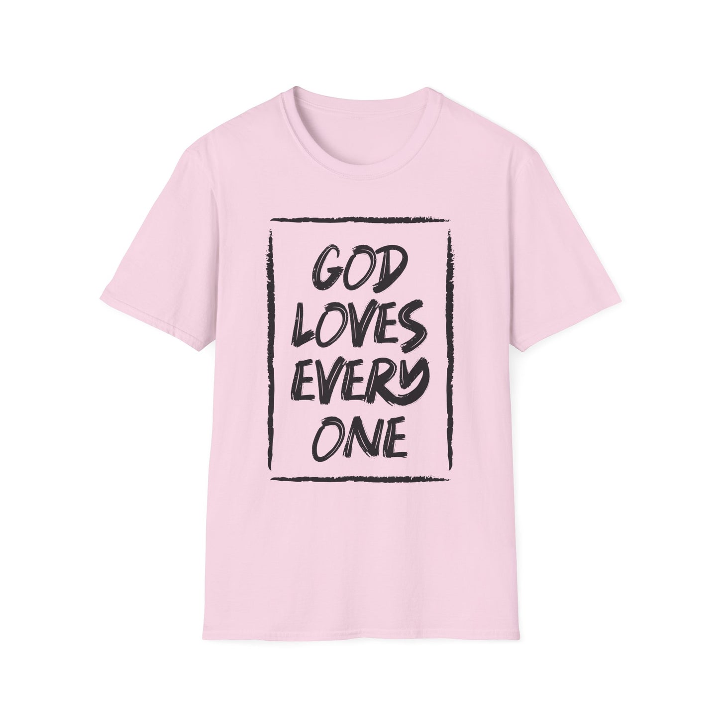 God Loves Every One Tee – All-Inclusive Gracewear