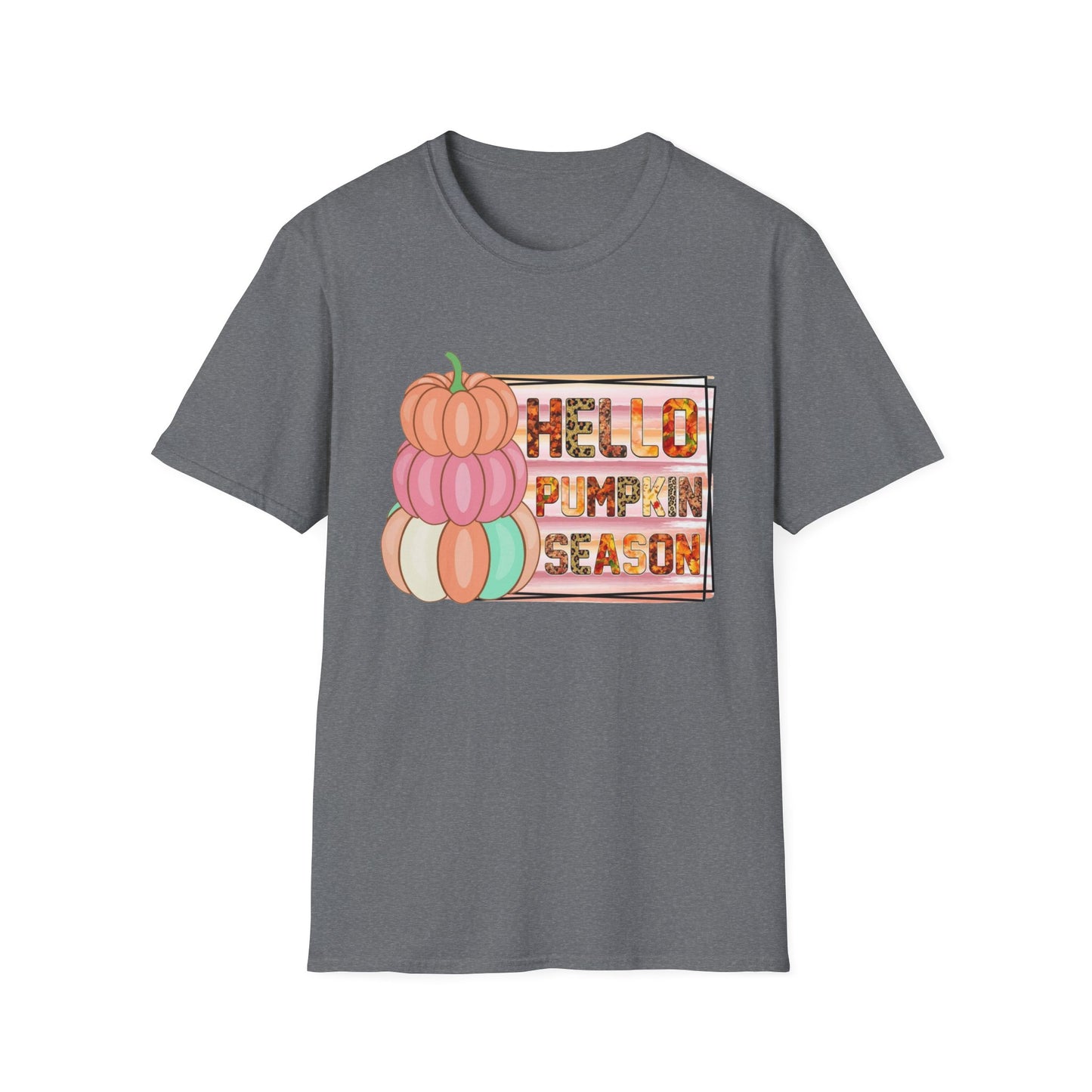 “Hello Pumpkin Season” Tee – Pastel Stack Edition