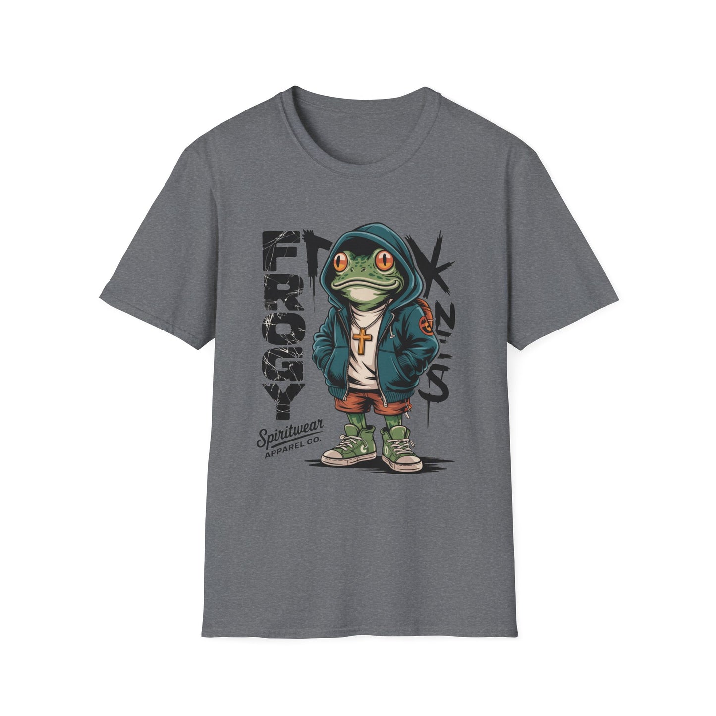 FROGY T-Shirt - Faith Radiates Outward, Glorifying Yahweh - Style 2
