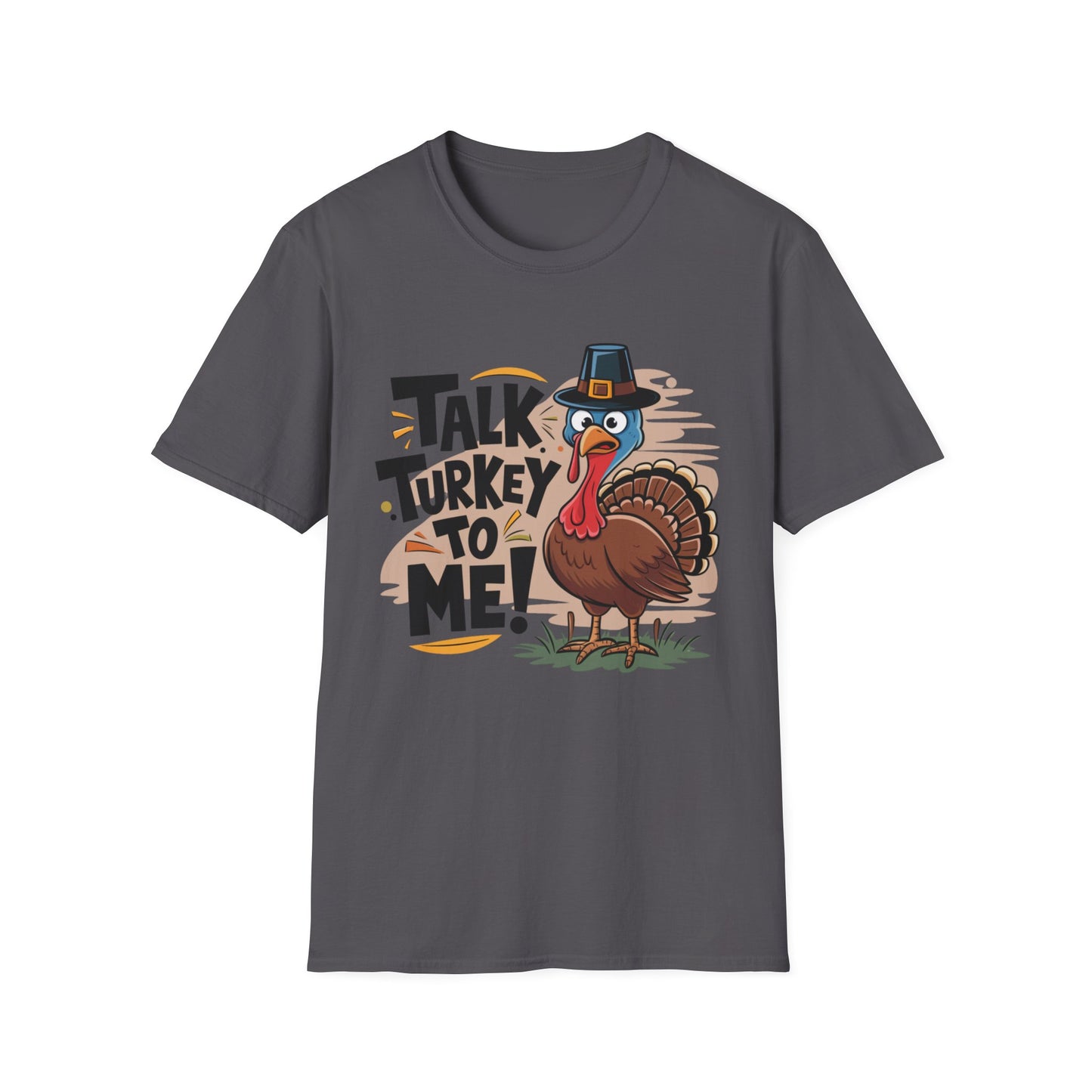 Talk Turkey to Me – Pilgrim Hat Edition Short Sleeve Tee
