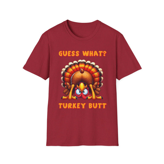 Guess What? Turkey Butt – Gobble & Giggle Edition Short Sleeve Tee