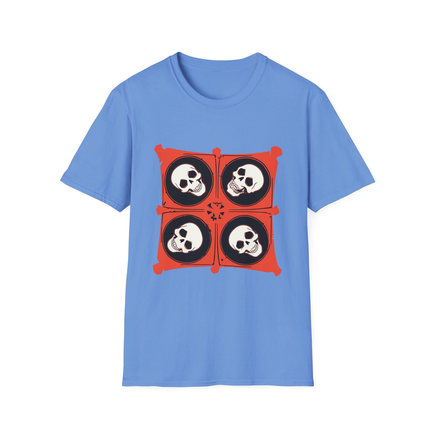 Skull Grid Syndicate Halloween Head Tee
