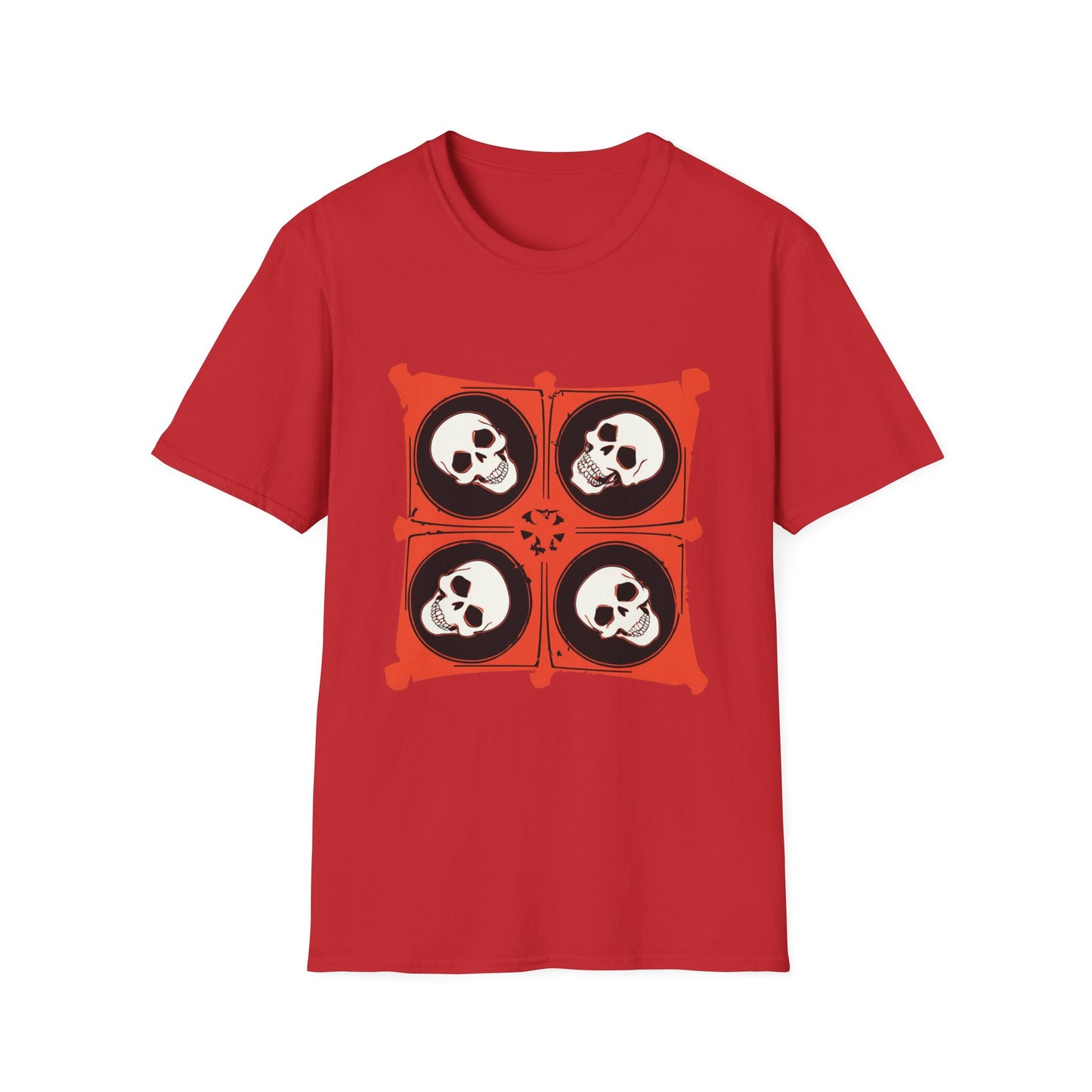 Skull Grid Syndicate Halloween Head Tee