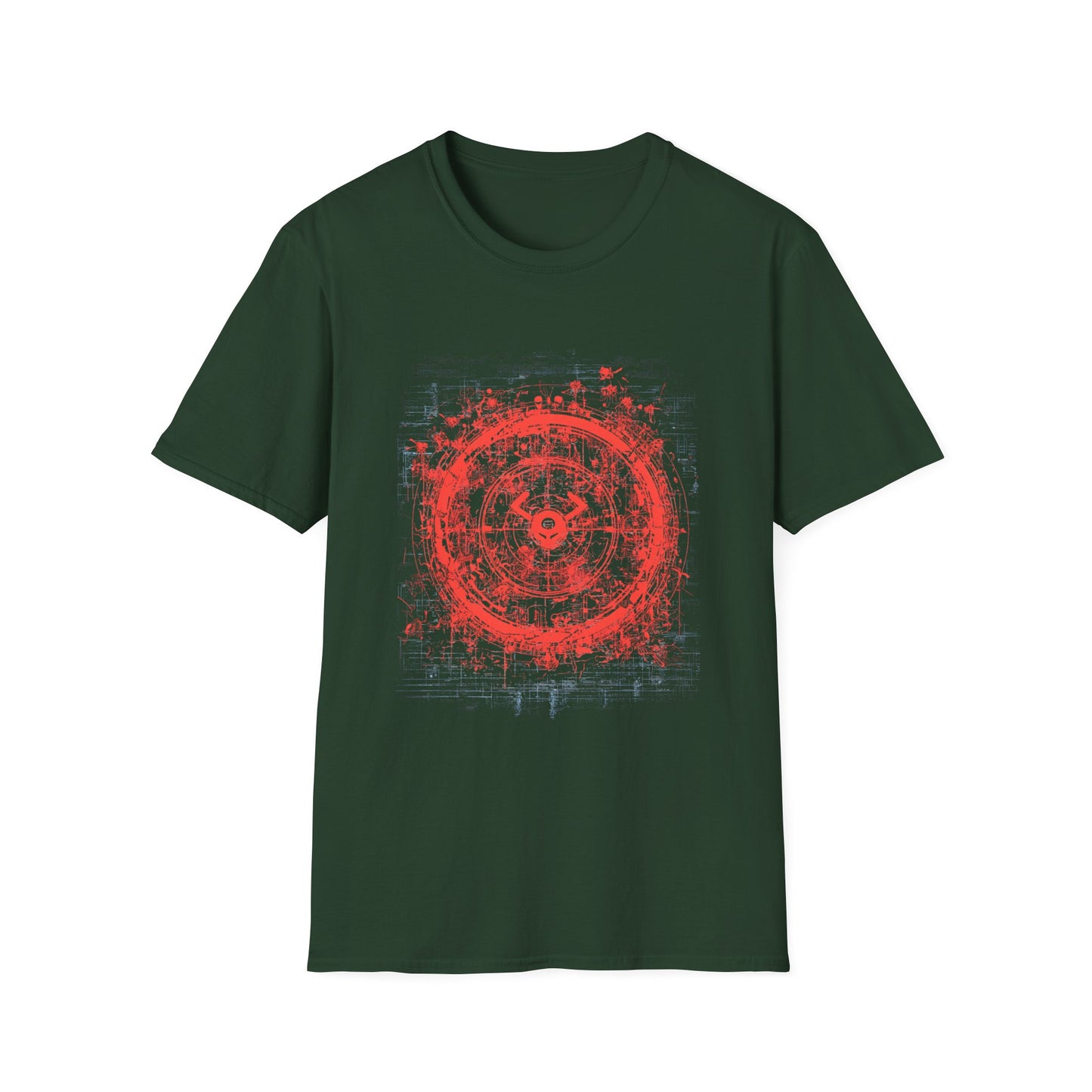Core Overload – Cybernetic Schematic Burst Design