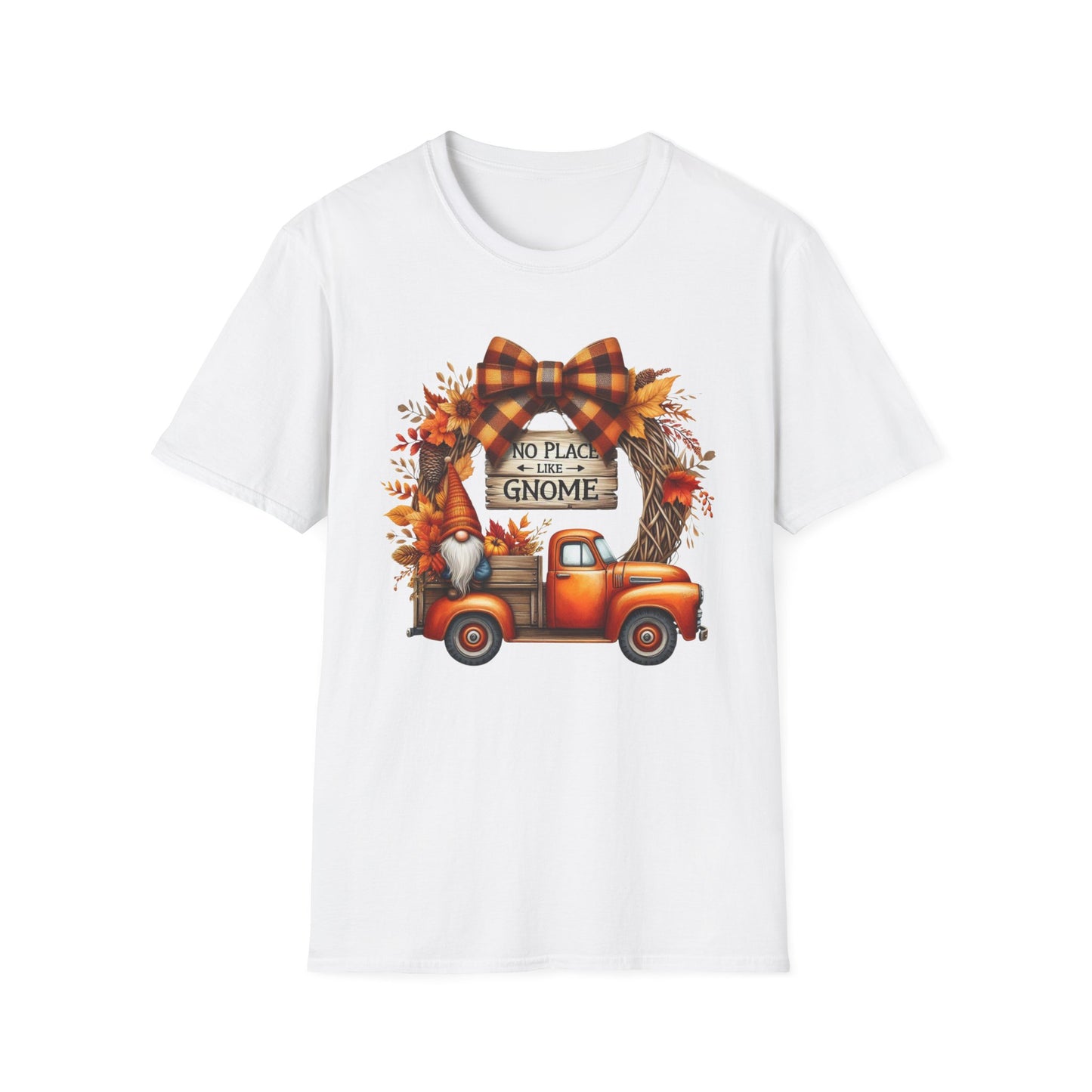“No Place Like Gnome” Tee – Autumn Pickup Edition