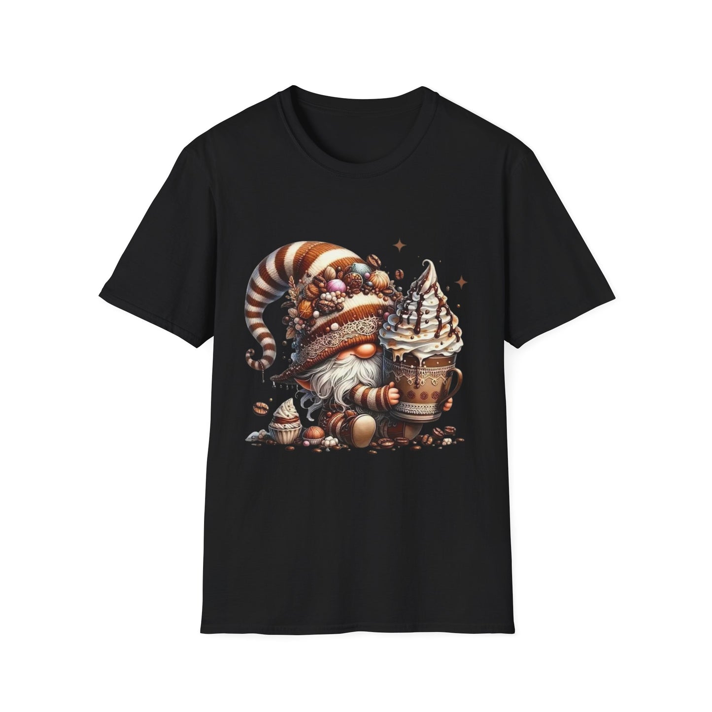 “Sweet Brew Gnome” Tee – Dessert Daydream Edition