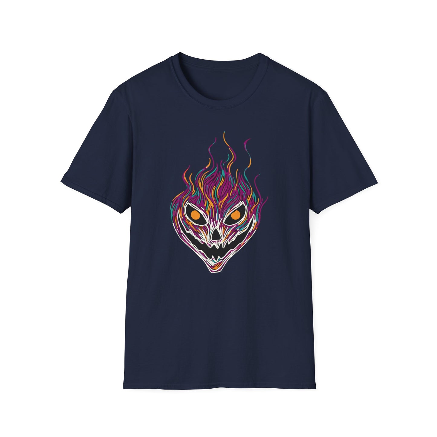 Trick or Terror Halloween Head Tee