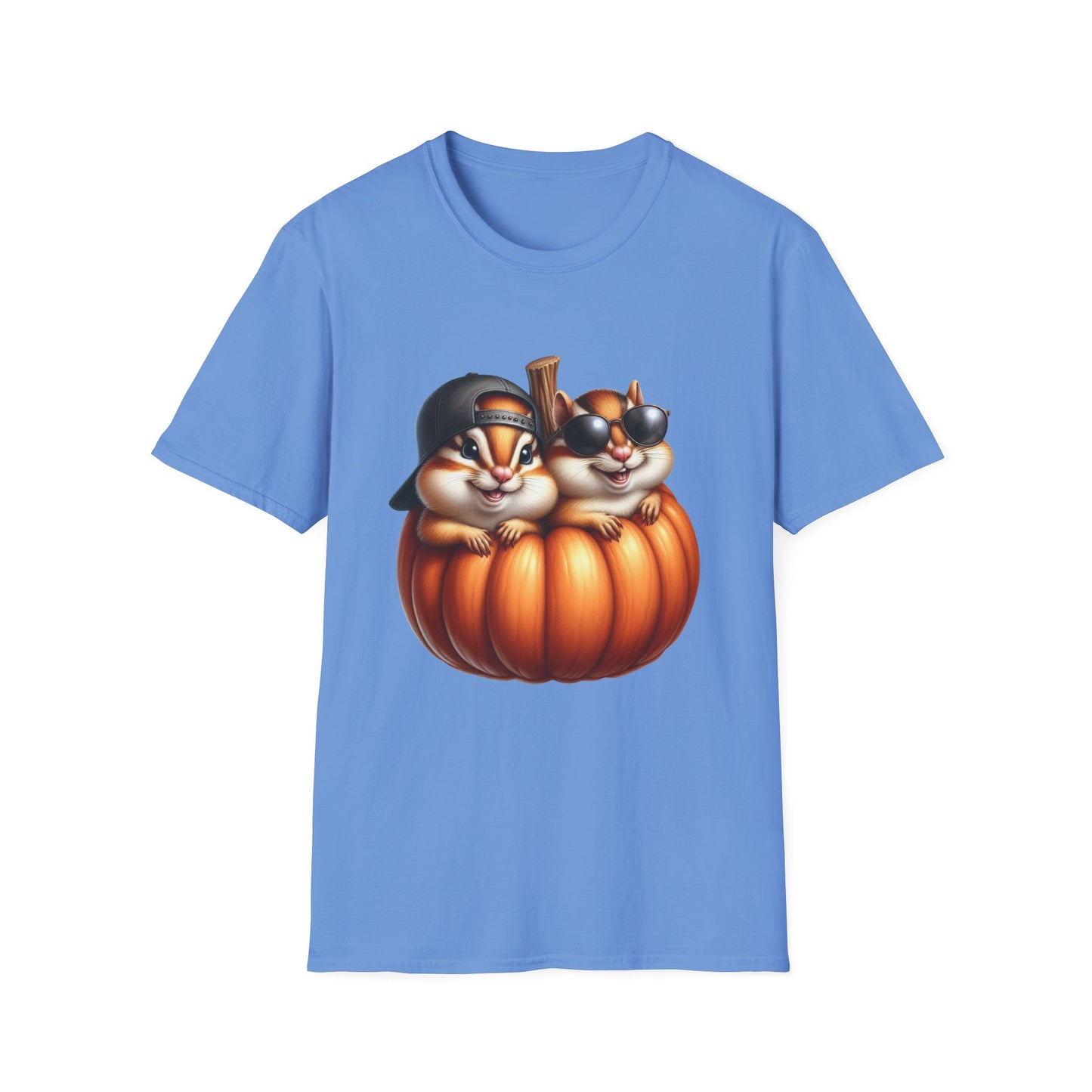 “Pumpkin Pals” Tee – Chipmunk Chill Edition