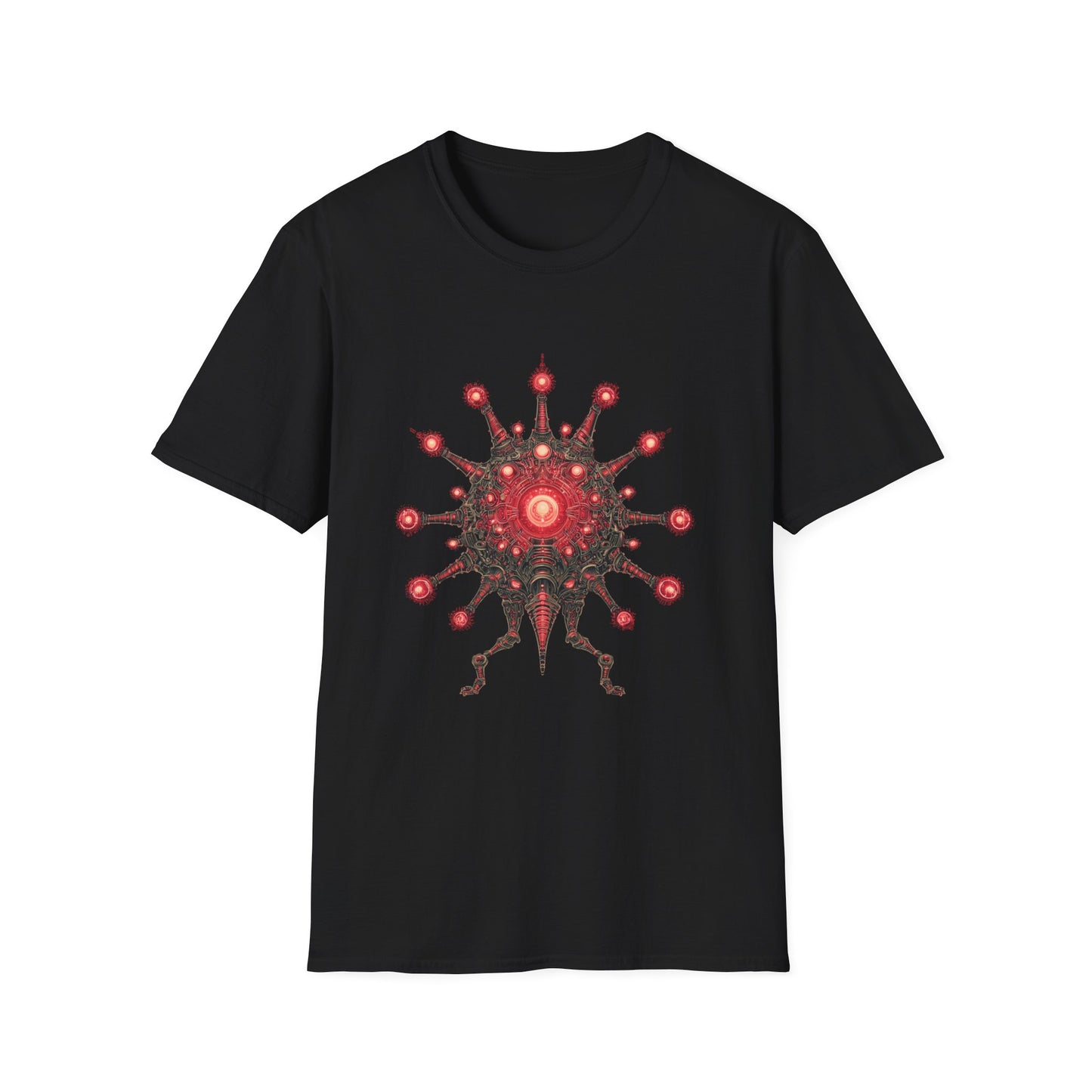 Core Sentinel – Cybernetic Starburst Organism Design