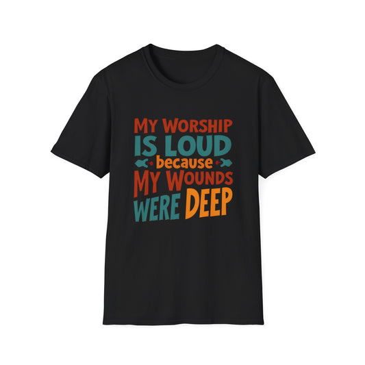 Loud Worship, Deep Wounds Tee – Testimony Edition