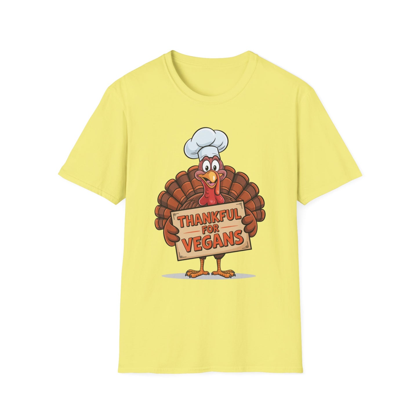 Thankful for Vegans Short Sleeve Tee