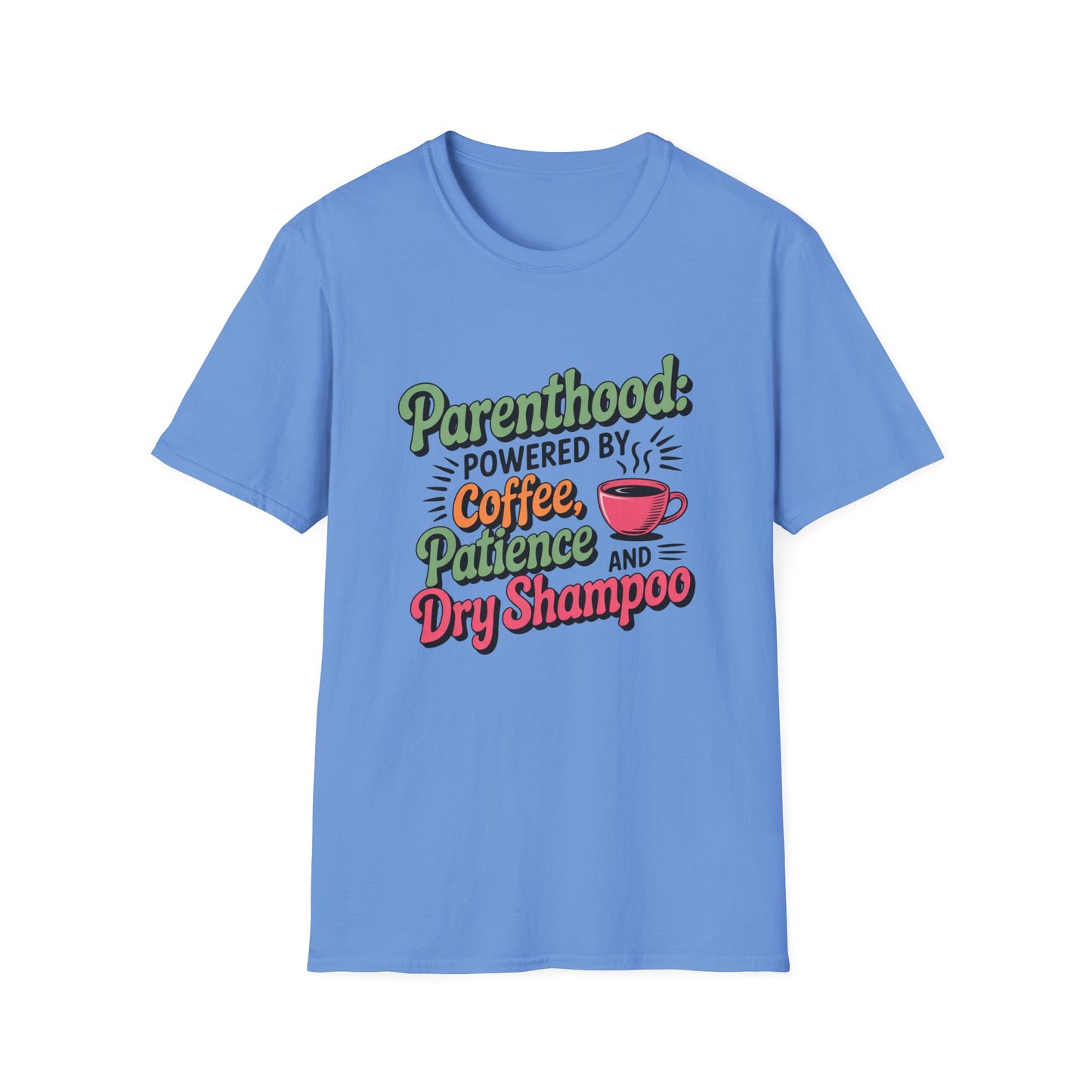 Parenthood Essentials Tee – For the Caffeinated & Courageous