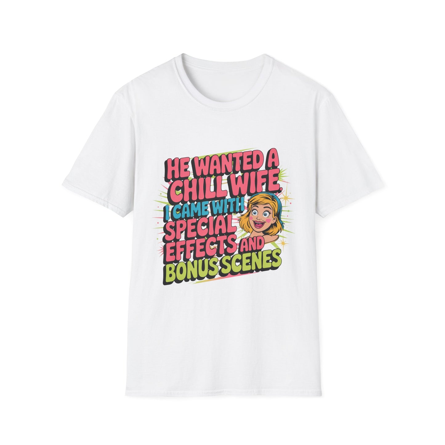 SPECIAL EFFECTS & BONUS SCENES – Not-So-Chill Wife Tee