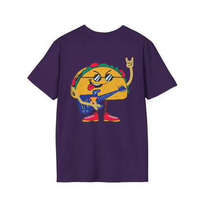 Rock Yo Taco Front and Back Print Tee