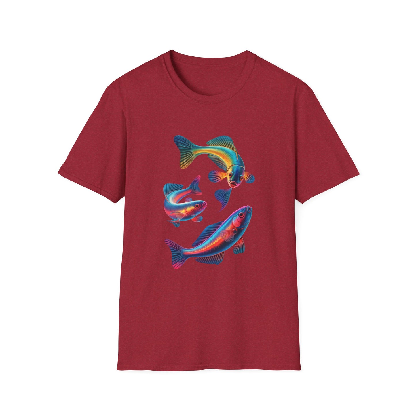 Neon Current Trio Fish Graphic Tee