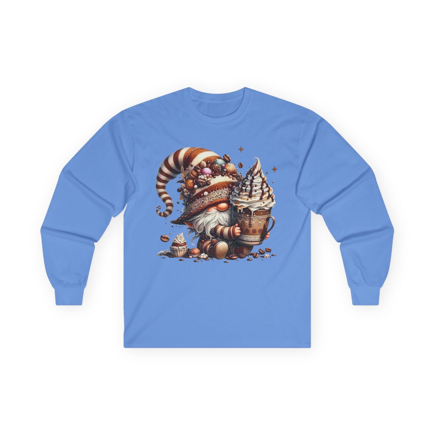 “Sweet Brew Gnome” Long Sleeve Tee – Dessert Daydream Edition