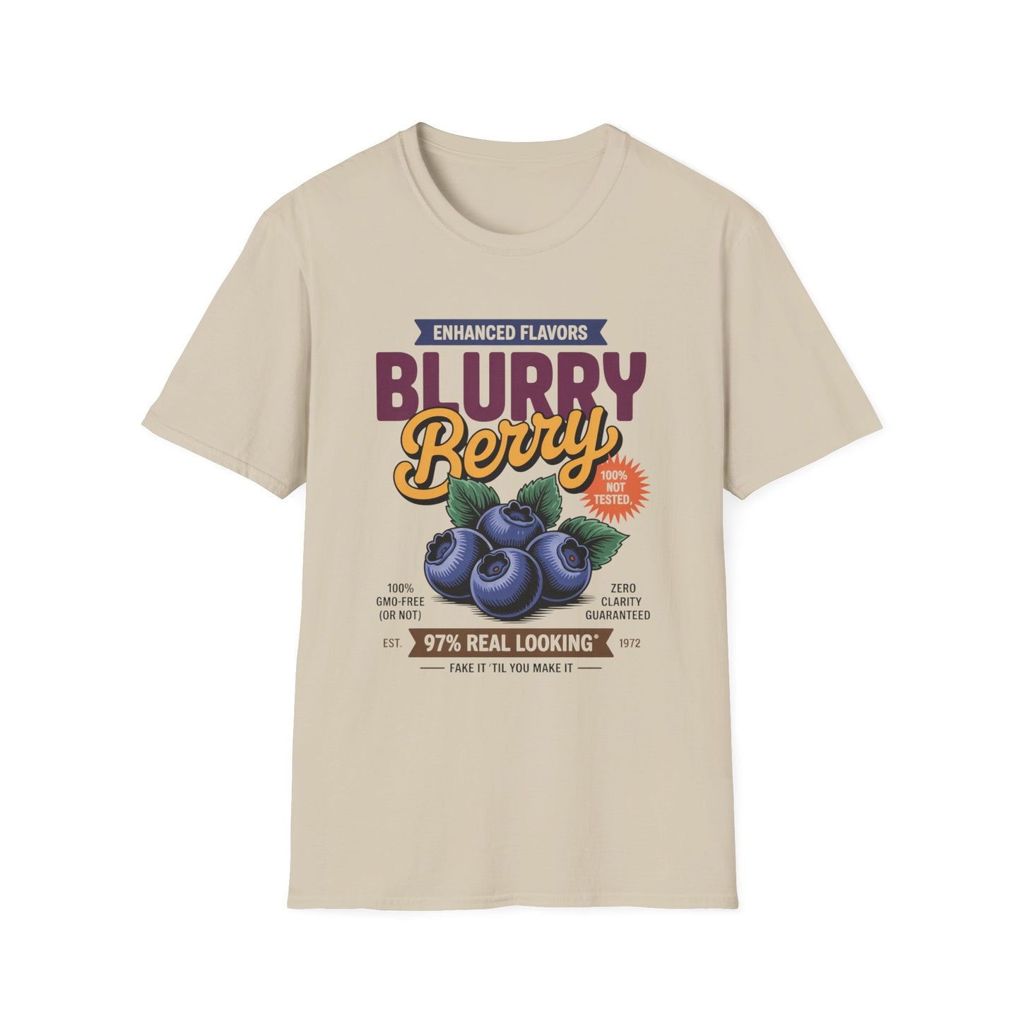 Blurry Berry Graphic Tee