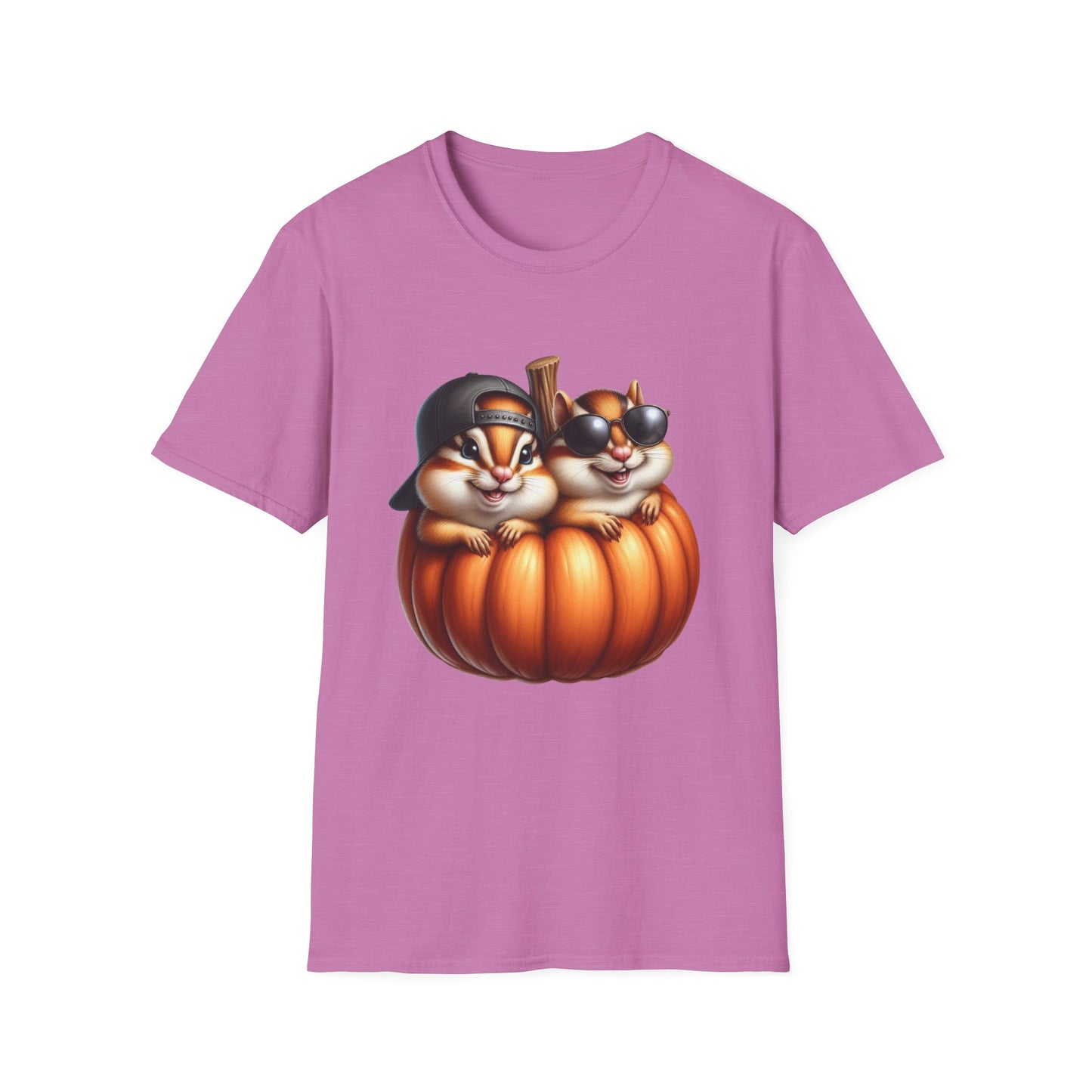“Pumpkin Pals” Tee – Chipmunk Chill Edition