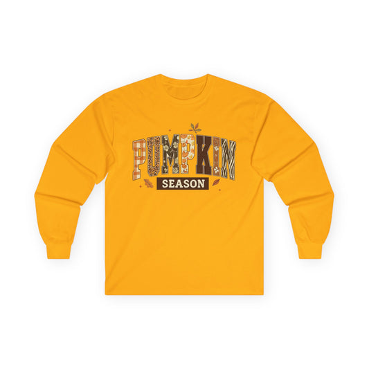 “Pumpkin Season” Long Sleeve Tee – Pattern Parade Edition