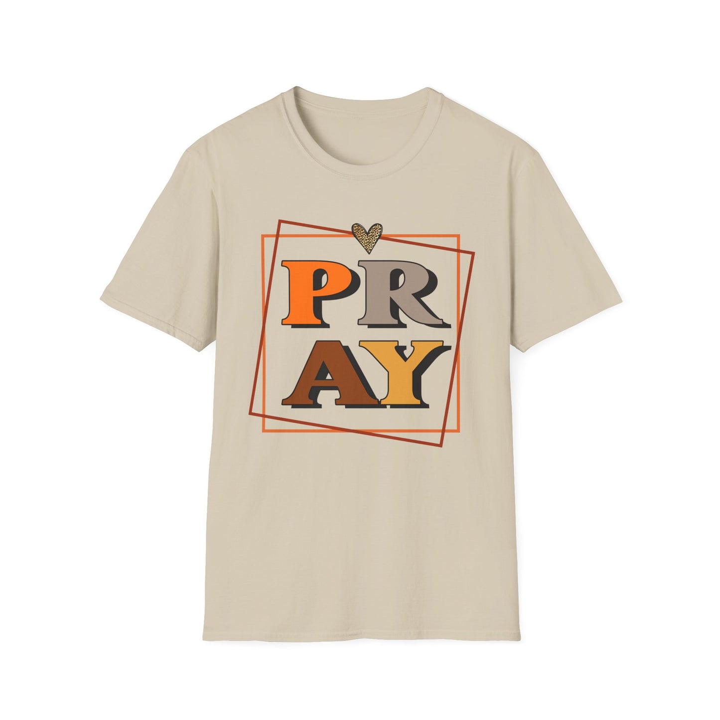 PRAY Tee – Leopard Heart Edition