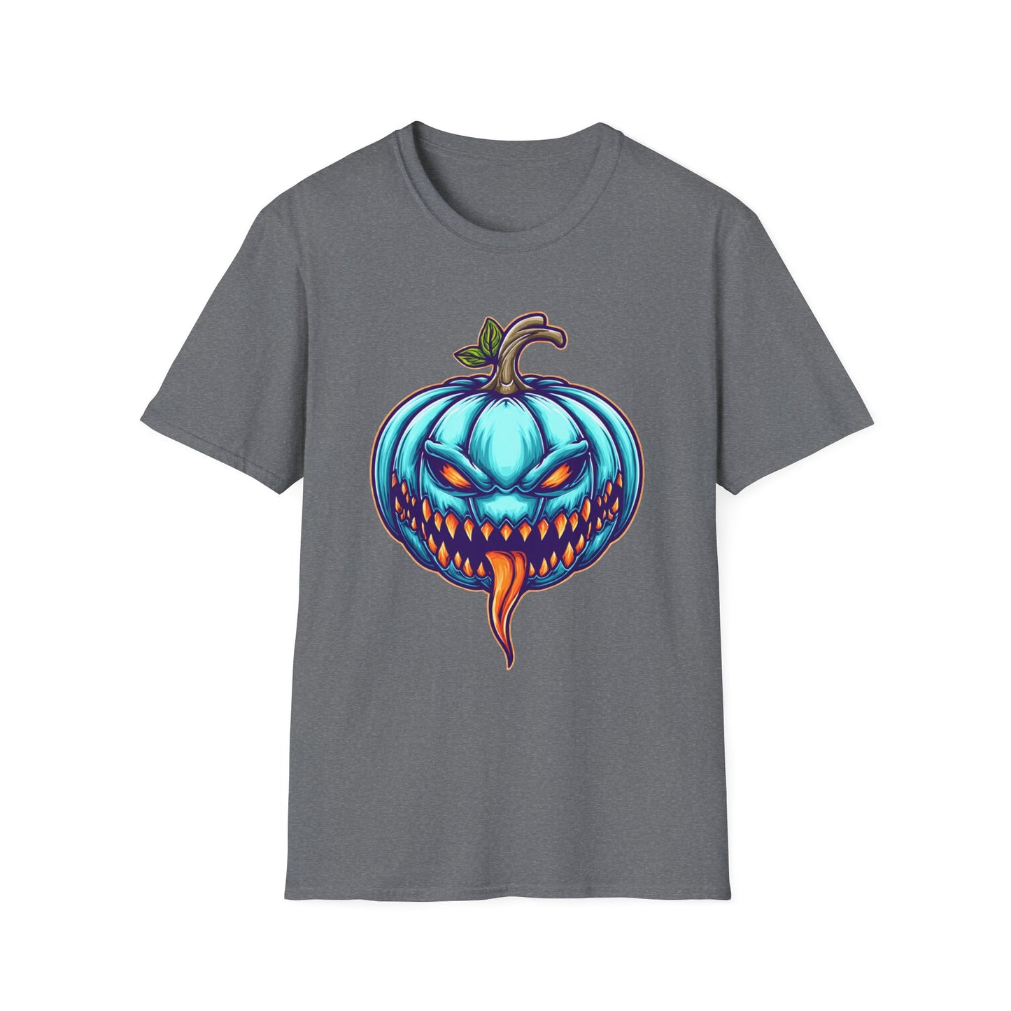 Tongue Twister Mutant Pumpkin Halloween Head Tee