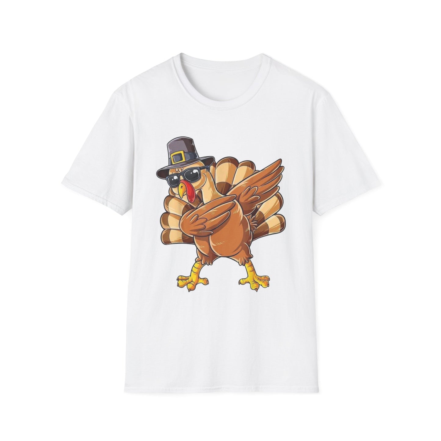 Cool Turkey – Pilgrim Hat & Sunglasses Edition Short Sleeve Tee