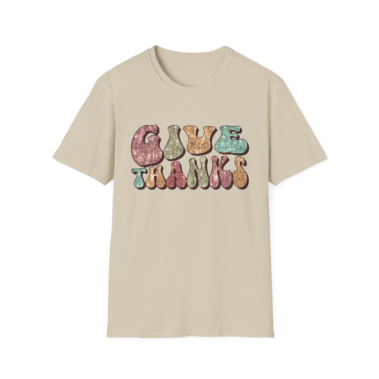 GIVE THANKS – Retro Edition Short Sleeve Tee