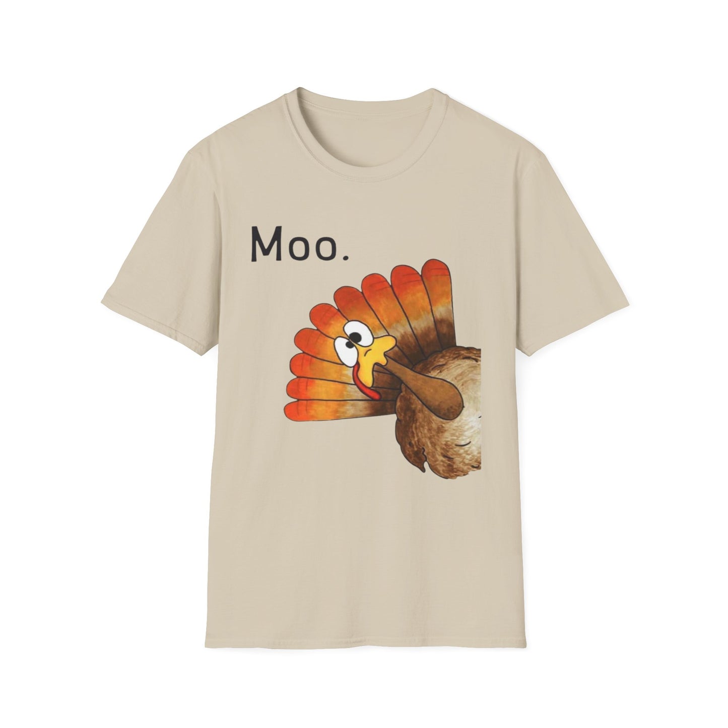 Moo. – Confused Turkey Edition Short Sleeve Tee