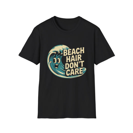 Beach Hair Tee – Messy, Majestic, and Totally Unbothered