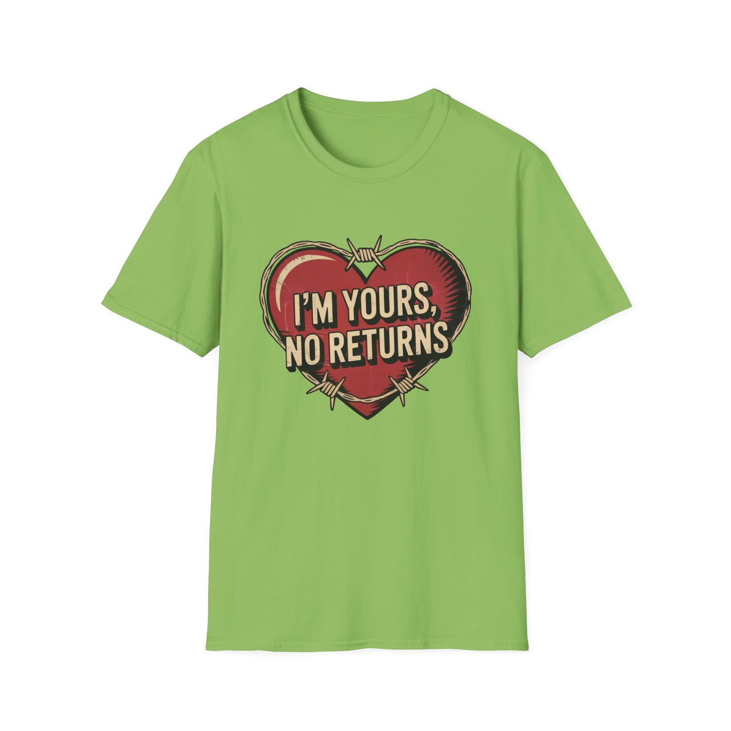 Heart No Returns Tee – Love Locked, Warranty Void