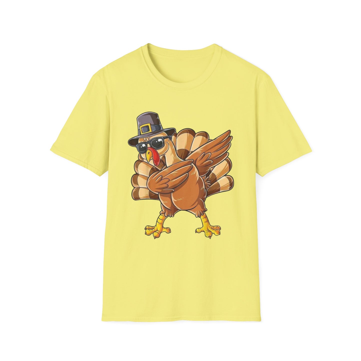 Cool Turkey – Pilgrim Hat & Sunglasses Edition Short Sleeve Tee
