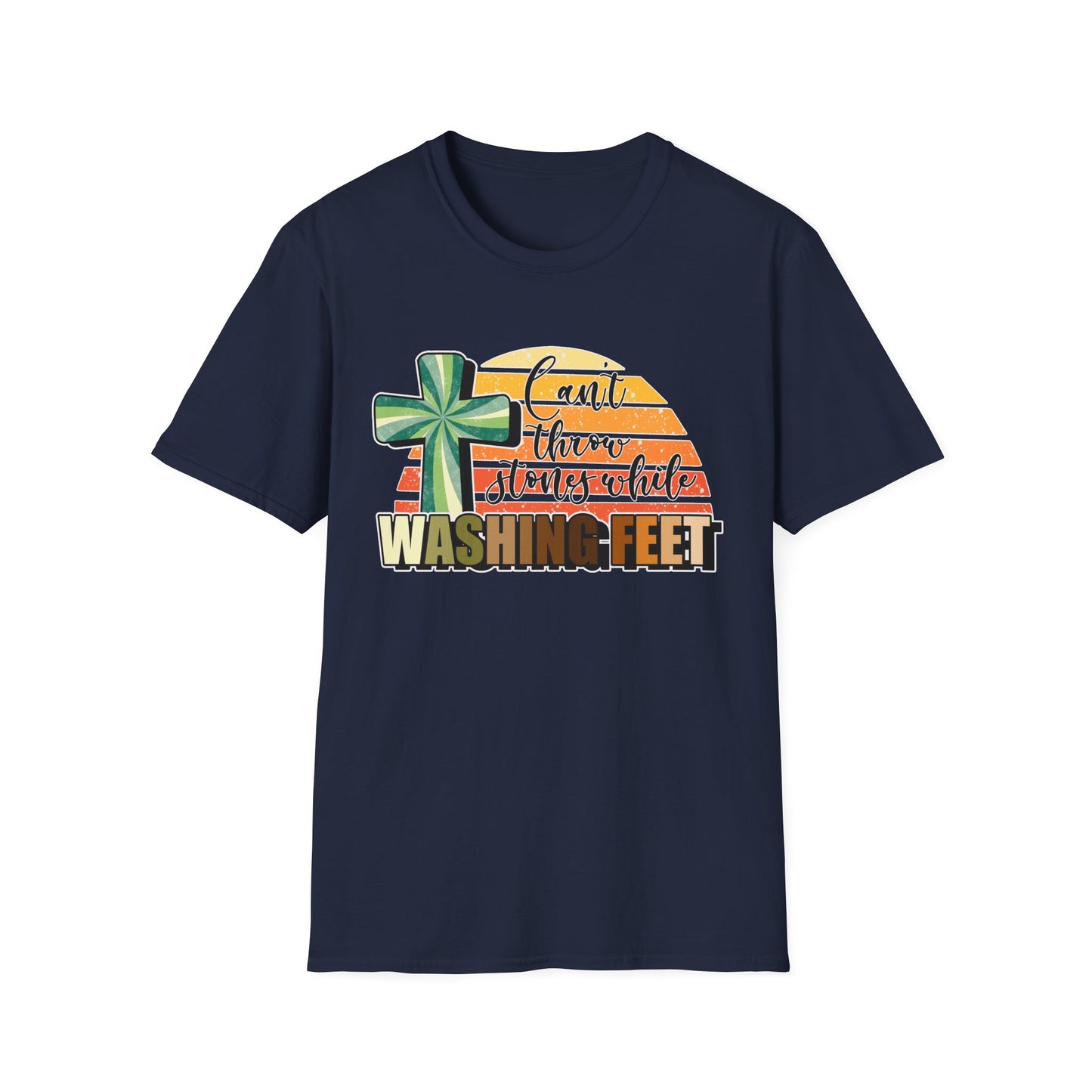 Washing Feet Tee – Grace in Action Edition