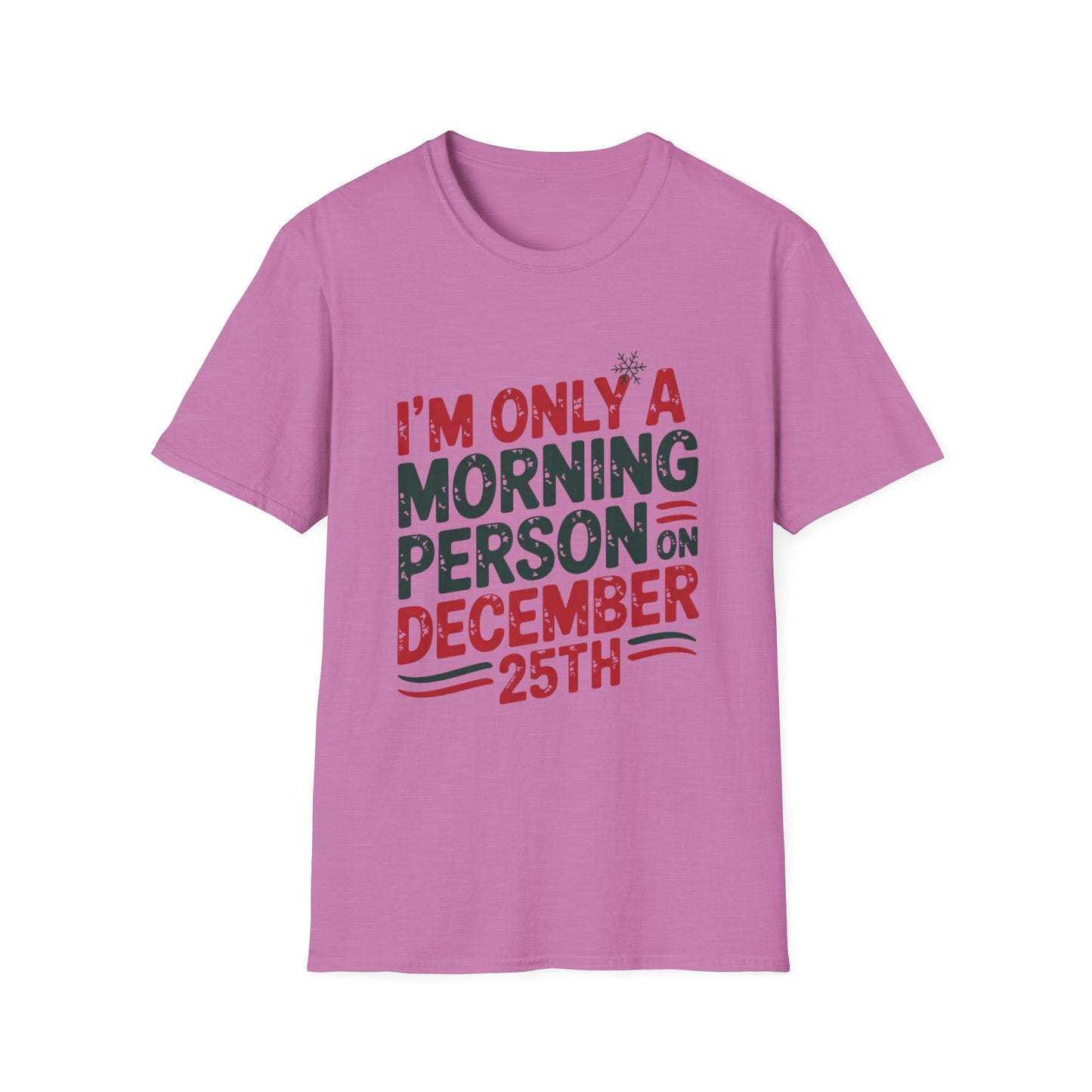 December 25th Morning Tee – Powered by Presents & Peppermint