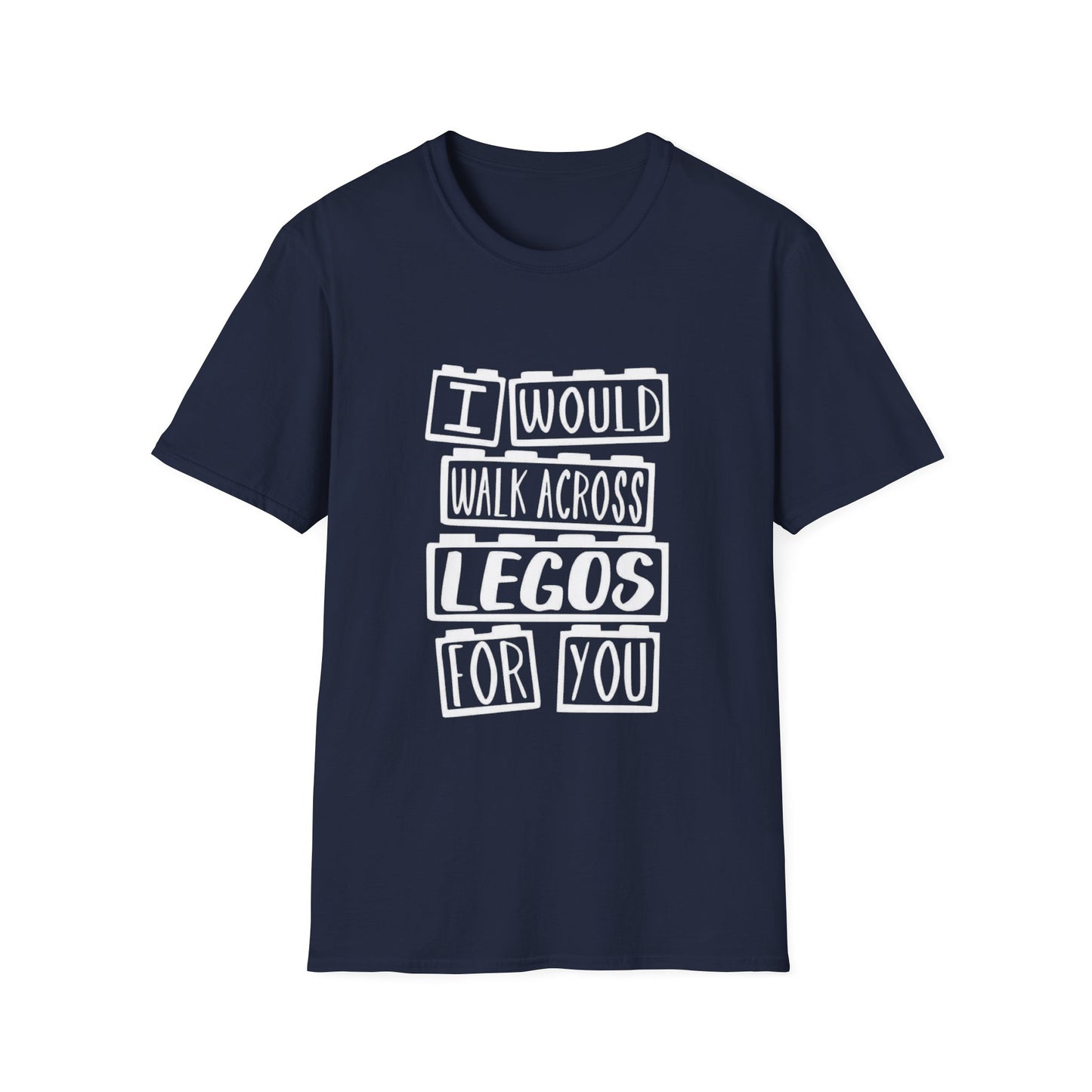 Walk Across Legos For You Graphic Tee