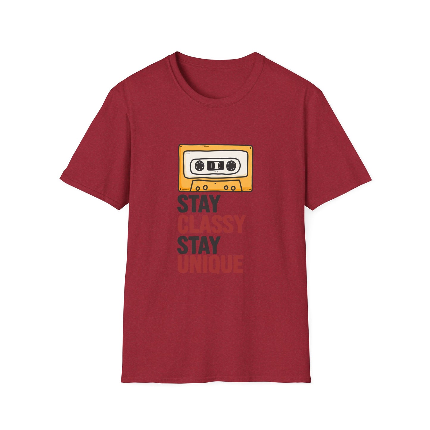 Stay Classy Stay Unique Inspirational Graphic Tee