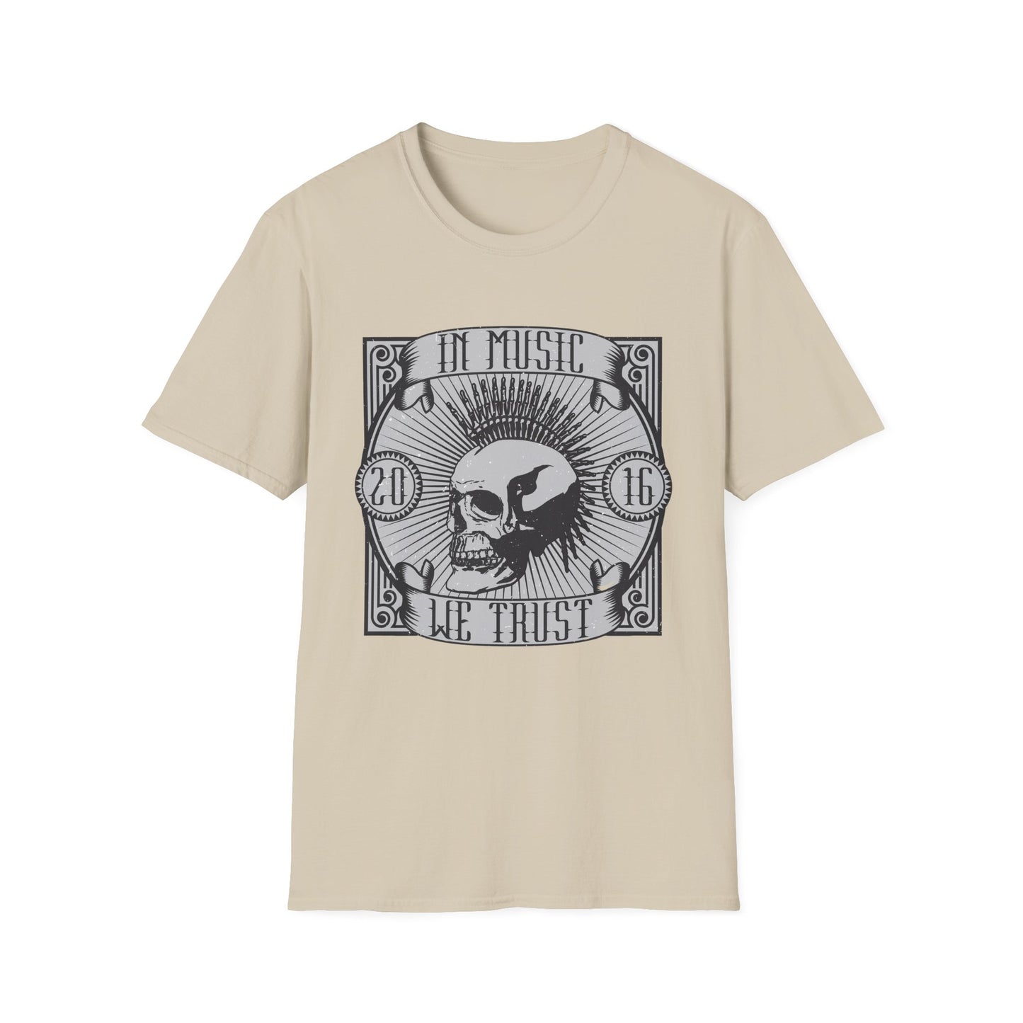 “In Music We Trust” – The Bullet Mohawk Skull of Rhythm, Resistance & Ritual
