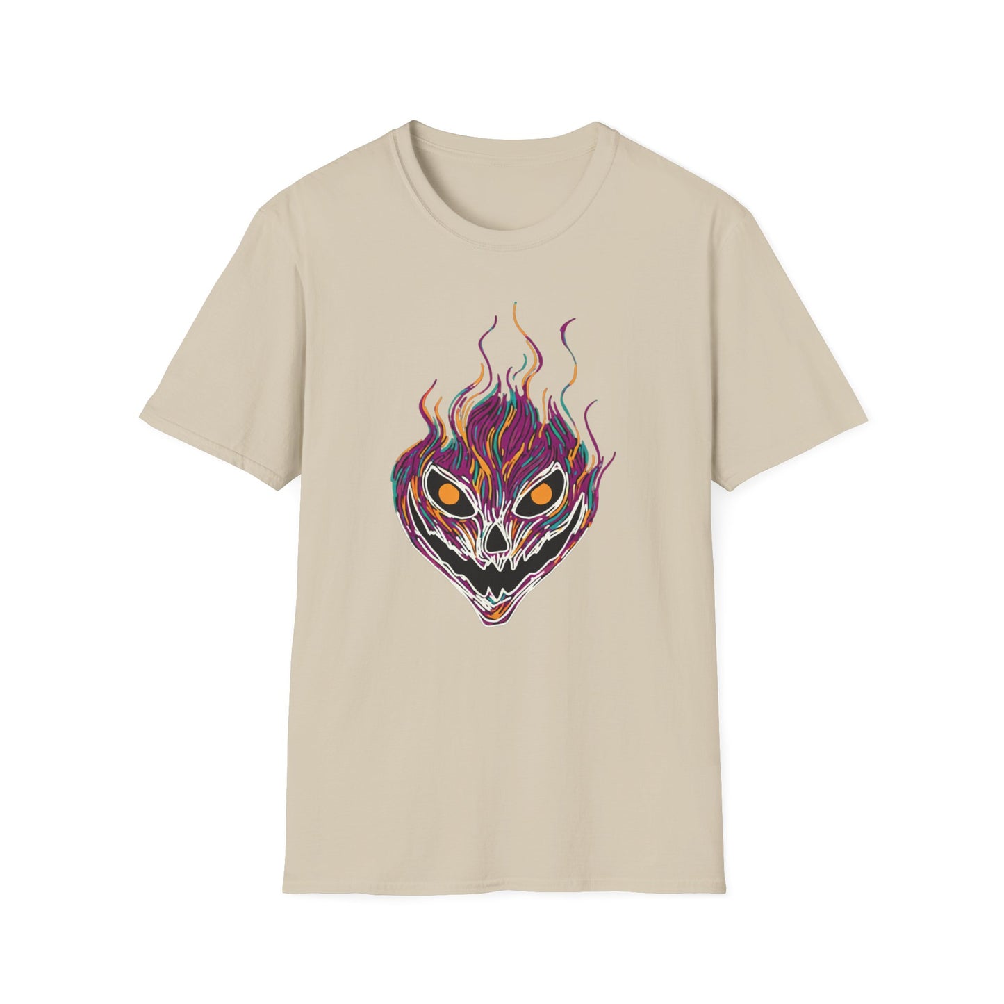 Trick or Terror Halloween Head Tee