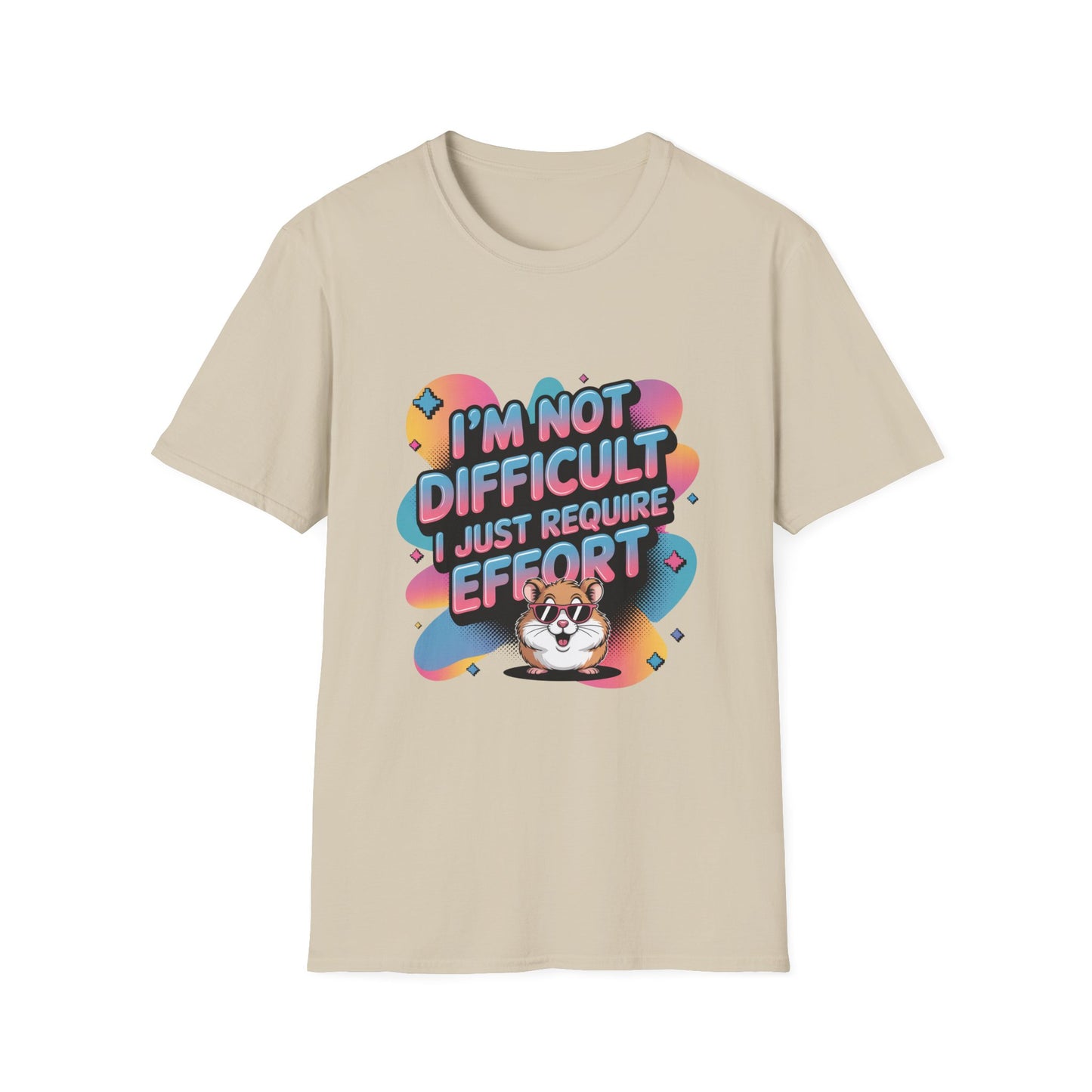 High-Effort Tee – Not Difficult, Just Deluxe