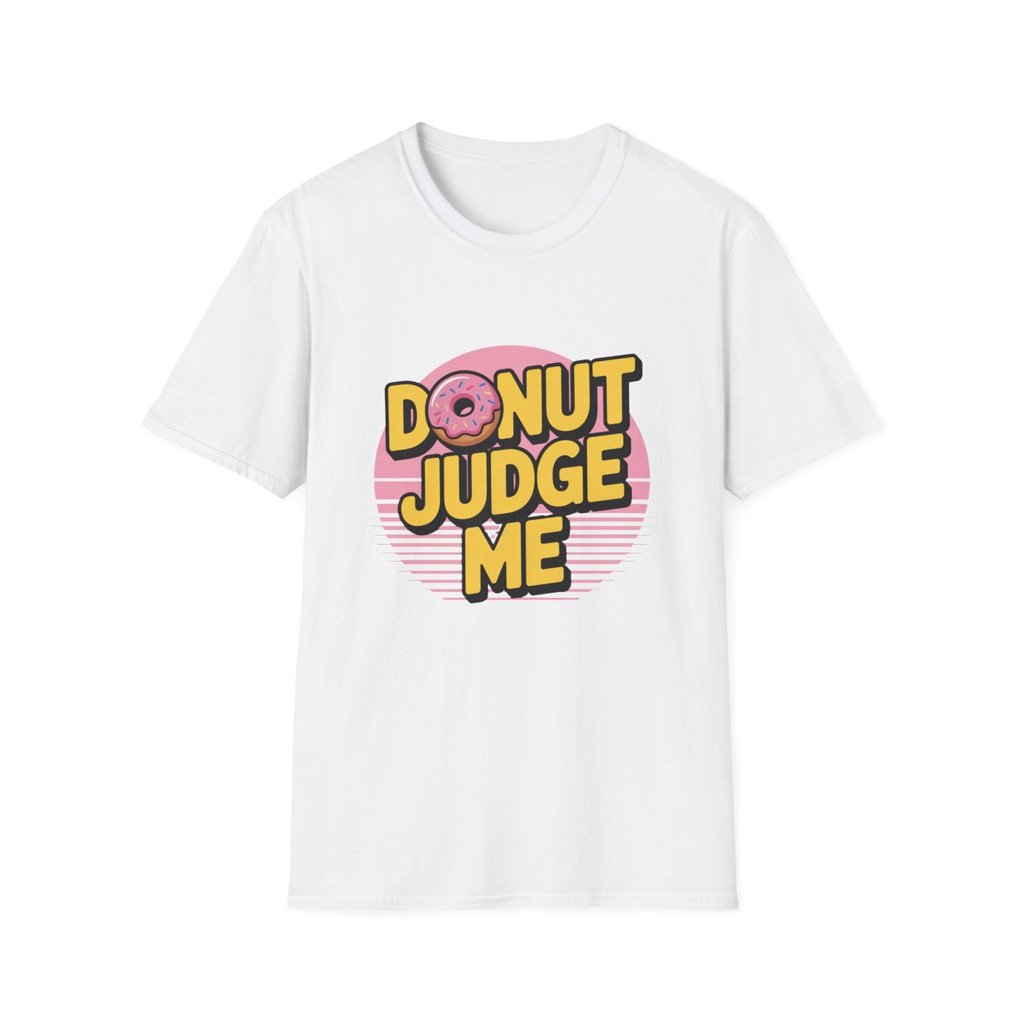 Donut Judge Me Tee – Sweet Sass Meets Retro Class