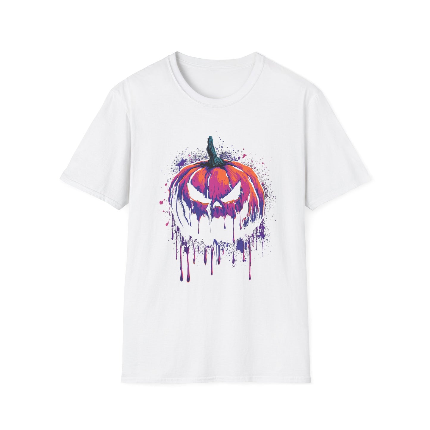Melting Mischief Halloween Pumpkin Tee