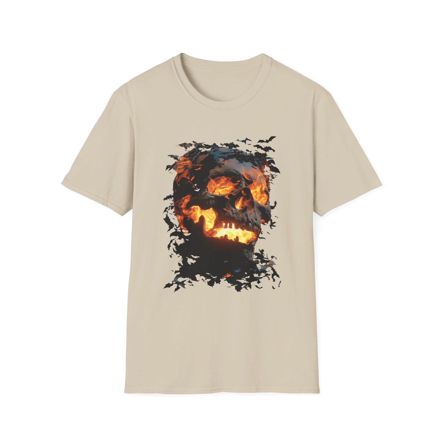 Ashborn Infernal Skull Halloween Head Tee