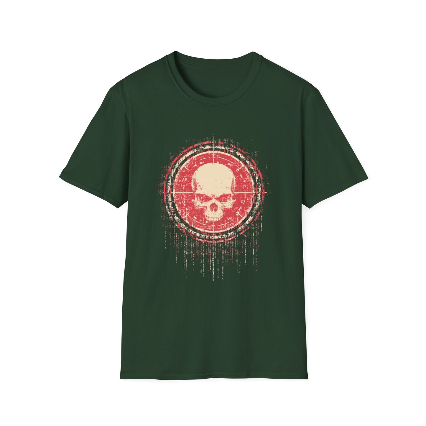 Target Acquired – Cyber Skull Matrix Design